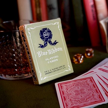 匯奇撲克 Blue Ribbon 323 復刻藍絲帶323 進口收藏花切撲克牌