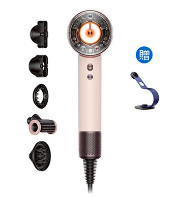 【送底座+雙梳】Dyson Supersonic Nural™ HD16 全新一代 智能吹風機 粉霧玫瑰