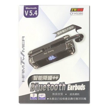 【TW焊馬】H5380智能降躁 無線 磁吸側拉式 入耳式 藍芽耳機(V5.4 快速配對 入耳式 耳夾式 超長續航 高保真音質 低延遲)