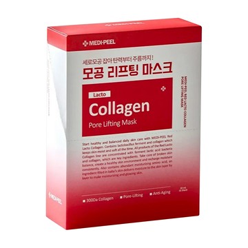 MEDIPEEL 美蒂菲 乳酸膠原B5精華毛孔提拉面膜  10片  1盒