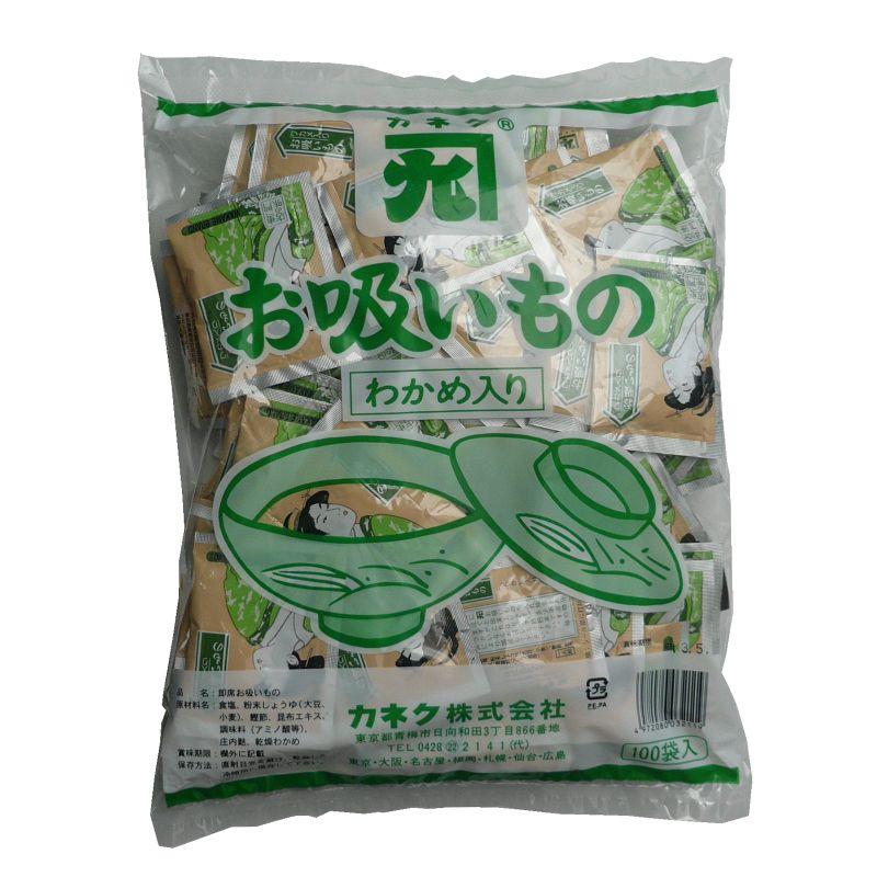 カネクお吸い物(わかめ入)100食