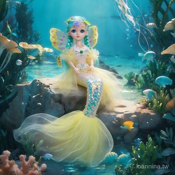 已售9642件💖默契滿分💯 超大號美人魚公主女孩玩具套裝2026新款洋娃娃兒童3-6歲生日禮物 GJXF