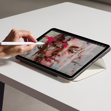 Tomtoc 磁吸雙面夾 · 白，適用 11 iPad Pro  M4 2024 新款