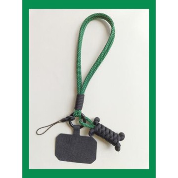 初遇繩藝原創編織手機掛繩汽車鑰匙扣包包配飾多用途小掛件短手繩