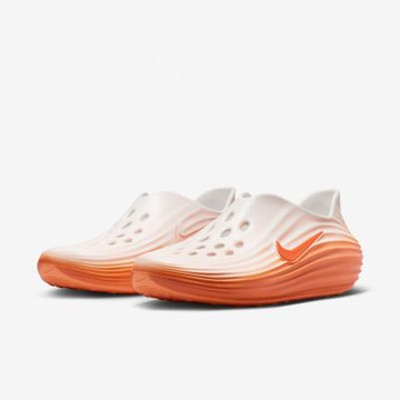 Nike 懶人鞋 Reactx Rejuven8 男女鞋 白 蜜桃橘 透氣 休閒鞋 HV5060-802