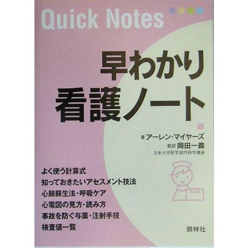 早わかり看護ノート (Quick notes)