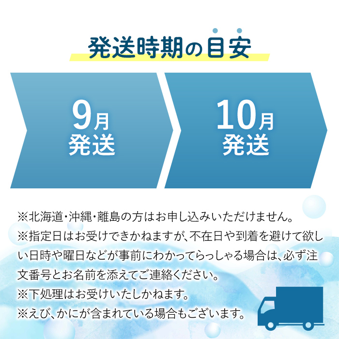 ＜定期便・全2回(9月・10月)＞「秋の鮮魚BOX」朝獲れ発送！鮮魚問屋が厳選したおまかせ鮮魚(約2kg程度×2回)