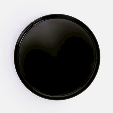 伊登雙釉強化瓷圓盤26.8cm 深灰