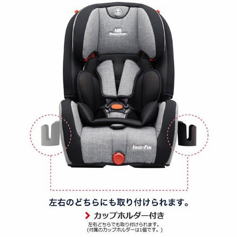 日本育児 チャイルドシートハイバックブースターECFix ジュニアシート ...