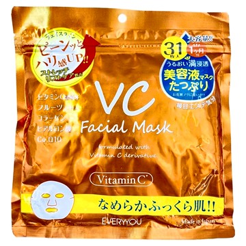 EVERYYOU 維生素C多效合一面膜  31片  1包