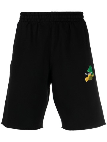 Off White `Brush Arr` Sweatshorts