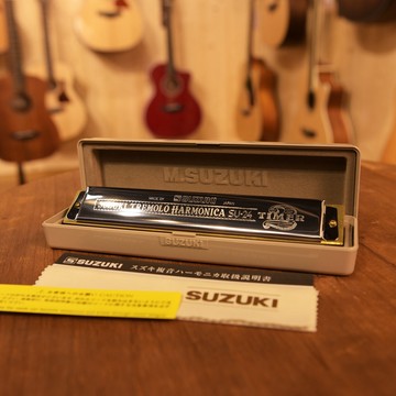 小叮噹的店 SUZUKI SU-24C 鈴木 24孔複音口琴 C調 日本製