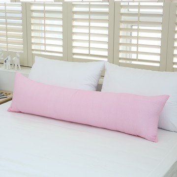 I'm Living 多用途泡泡紗身體抱枕  35 x 150cm  粉紅色