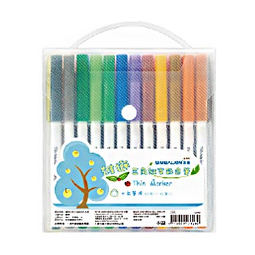 SIMBALION 雄獅 NO.3024 三角細支彩色筆 24色