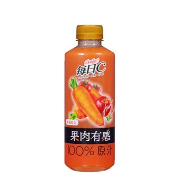 【冷藏】每日C果肉有感100%綜合果蔬汁(含維生素A) 800ml