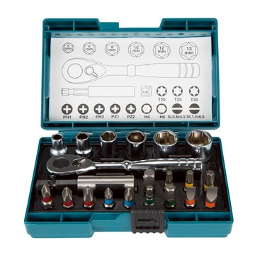 牧田B-54081 六角套筒組21pcs