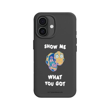 iPhone 16 SolidX 黑 - 瑞克和莫蒂 Rick and Morty - Show Me What You Got