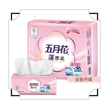✨10倍蝦幣📦五月花 蓬厚柔頂級抽取式衛生紙 100抽*12包*6袋 全台免運 離島除外 #丹丹批發網