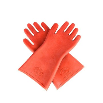 征安12KV絕緣手套 防電帶電作業勞保橡膠手套 耐高壓電工廣州批發{鑫弘-工葉電器}可開發票