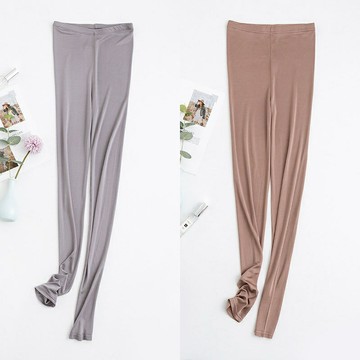 現貨+預購 頂級法式長褲絲質休閒褲天絲寬褲冰絲褲-雙面針織九分鉛筆褲女褲子6色74lt89【獨家進口】【米蘭精品】