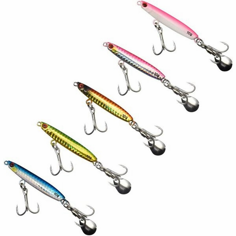 Colorgo メタルジグ ルアー ジグパラ スピンテイル 10g 15g g 25g 30g シーバス マグロ ヒラメ スズキ マス カツオ 通販 Lineポイント最大0 5 Get Lineショッピング