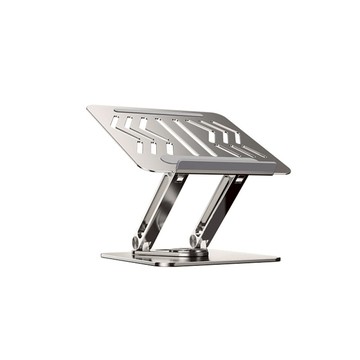 【citiesocial春節檔期主題特輯】LQ RS-CP84 雙層360°三維聯動旋轉筆電支架 銀色