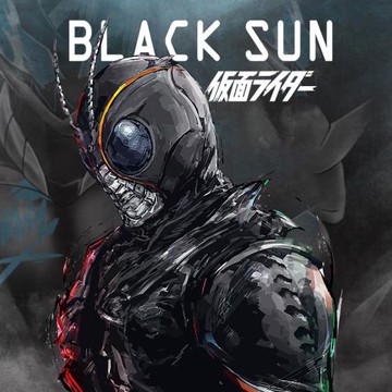 輕漫物語假面BLACK SUN動漫二次元周邊夏季短袖T恤男裝衣服聯名