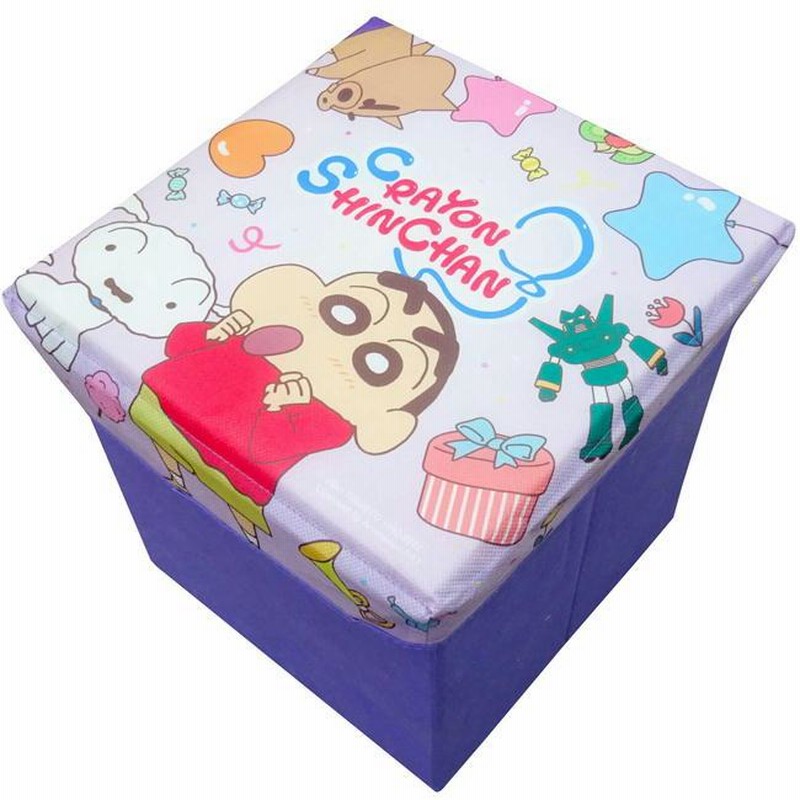 クレヨンしんちゃんフタ付き収納ボックス クレヨンしんちゃん 収納BOX