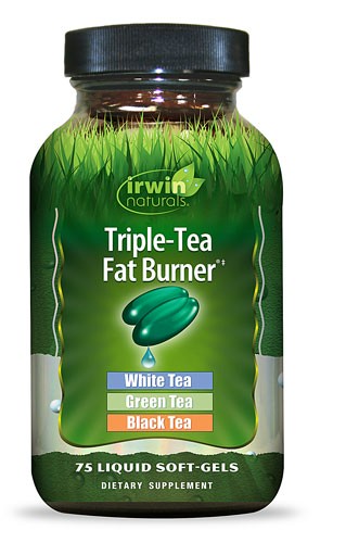 Irwin Naturals Triple-Tea Fat Burner 75 Liquid Softgels