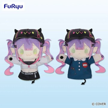 🌀日版客🌀 Hololive 常闇永遠 FuRyu 絨毛娃娃 手偶娃娃 常服 幼稚園學生服 娃娃 景品
