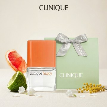 快速出貨【CLINIQUE 倩碧】隨身Happy 4ml香水禮盒- LINE禮物獨家生日禮物  曼妙花香水🌼搭配柑橘香味🧡 花香調x果香調，化身氣質小清新！