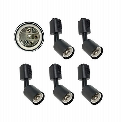 Aiwodeライティングレールe26口金 ダクトレール用照明器具19新型 間接照明 ブラック スポットライト器具電球別売pse済み 黒い 5個セッ 通販 Lineポイント最大get Lineショッピング