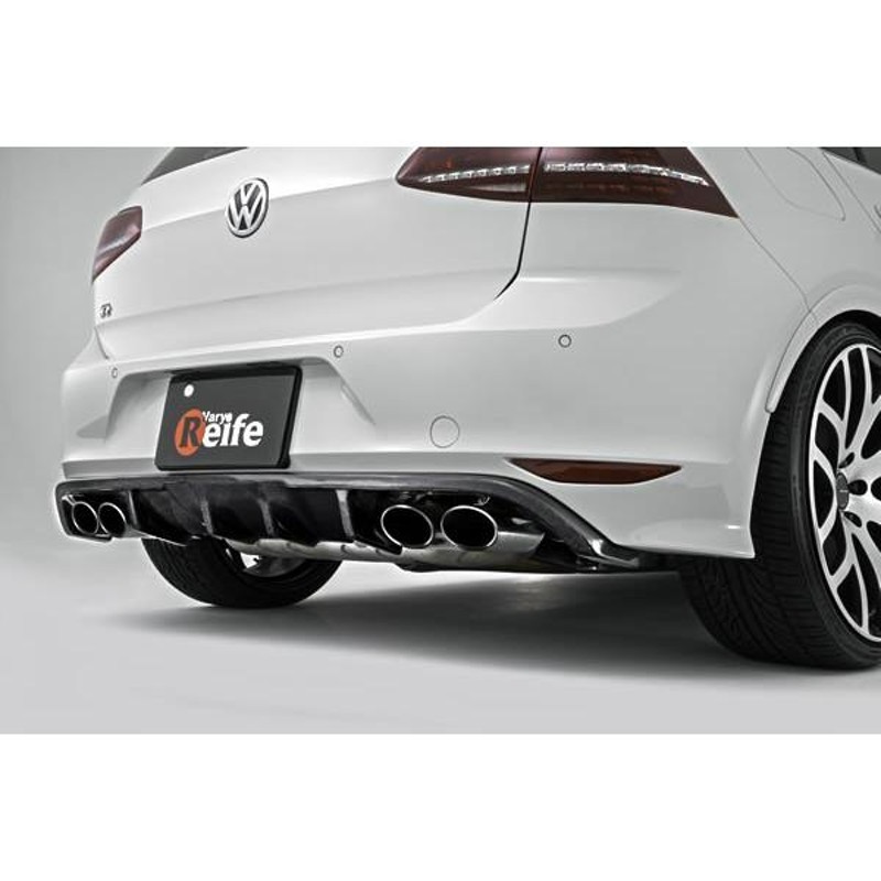 送料無料 VW GOLF ゴルフ 7 R リアディフューザー カーボン製 | LINE ...