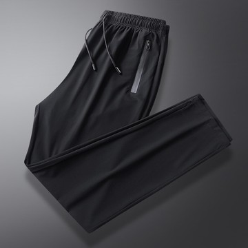 秋冬季百搭休閑褲男韓版潮流彈力九分褲男士寬松直筒戶外工裝褲子