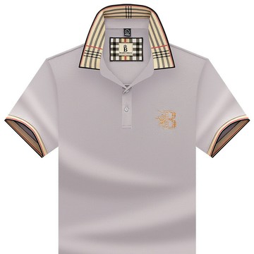 【新款熱賣】保羅正品大牌男裝夏季男式體恤翻領爸爸衣服寬松休閑冰絲polo衫男