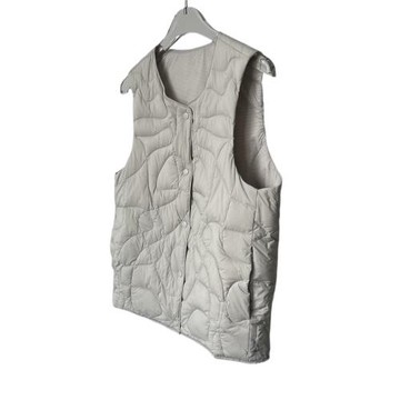 日系輕薄短款羽絨馬甲女2025年冬季新款百搭坎肩內搭鵝絨保暖背心