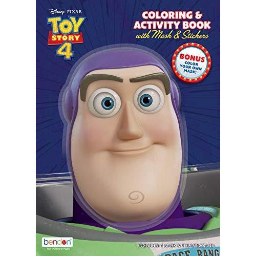 Toy Story Disney Coloring  Activity Book with Mask 44640, Bendon