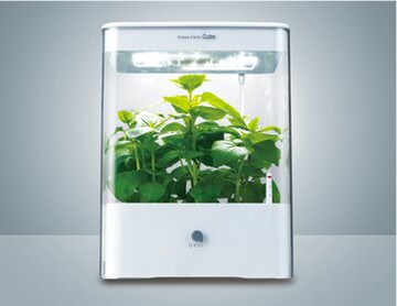 日本uing Green Farm Uh Cb01g1 種菜機水耕種植半密封設計小型家用led光照家用蔬菜栽培盆led節能家用種 菜機親子同樂室內盆栽療癒小物禮物日本必買