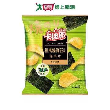 卡迪那洋芋片和風燒海苔口味115G【愛買】