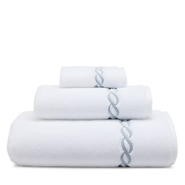 Matouk Classic Chain Milagro Washcloth - Exclusive