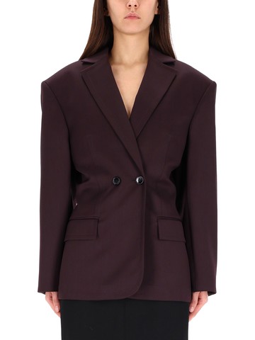 magda butrym straight wool blazer