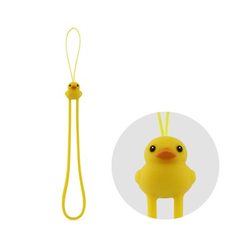 【Bone蹦克官方】黃色小鴨吊繩 Duck Strap吊繩 矽膠 掛繩 掛飾