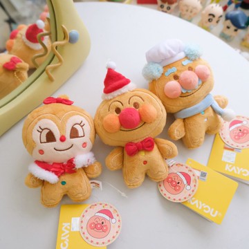 《麵包超人》アンパンマン｜薑餅人系列玩偶吊飾