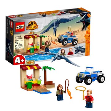 樂高 LEGO 積木 侏羅紀公園 無齒翼龍的追逐76943