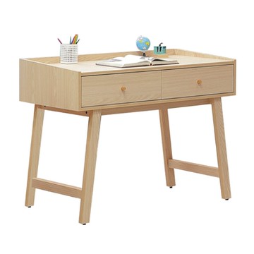 文創集 萬斯3.5尺二抽書桌-106x59x84cm免組