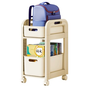 ONE HOUSE 石川抽屜書包收納置物架 OH-R205  2層  奶油黃