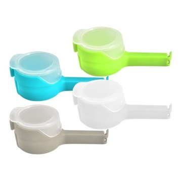 多功能食物封口夾(1入) 灰／白／藍／綠 款式可選