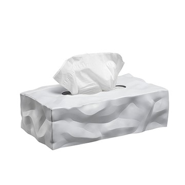 Wipy II 皺皺面紙盒（淨白）