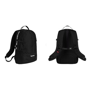 Supreme 18SS 44th Backpack 黑色字母登山運動後背包【高冠國際】推薦