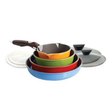 Midas Plus 陶瓷塗層鍋9件組